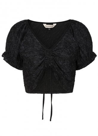 Banned Apparel Dark Fairy Ruched Top
