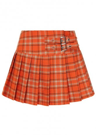 Banned Apparel Darkdoll Tartan Mini Skirt