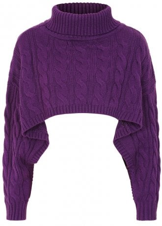 Banned Apparel Knitcore Chaos Cropped Jumper