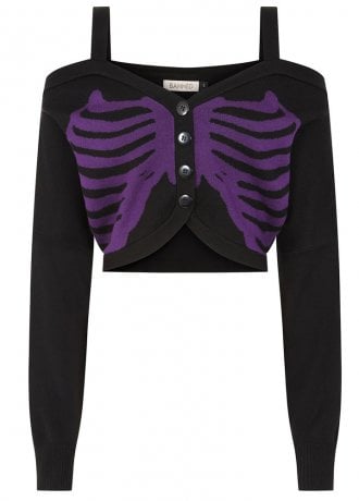 Banned Apparel Ligeia Knitted Cardigan