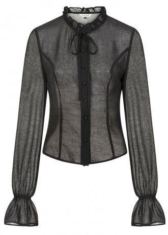 Banned Apparel Moonlit Romance Sheer Blouse