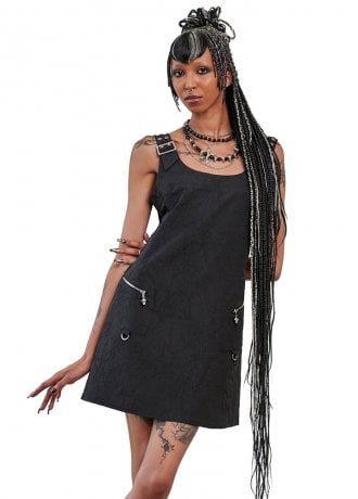 Banned Apparel No Rules Buckle Mini Dress