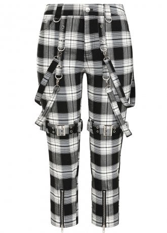 Banned Apparel Nocturne Buckle Trousers