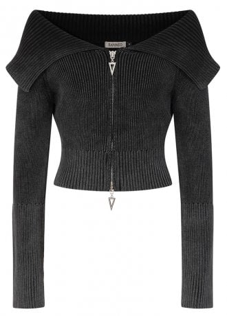 Banned Apparel Nocturne Knit Cardigan
