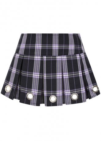 Banned Apparel Phoenix Tartan Mini Skirt