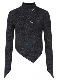 Pierced Protocol High Neck Top
