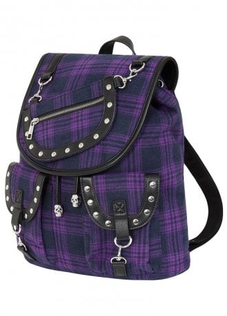 Banned Apparel Plaid Yamy Backpack
