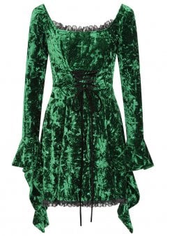 Sanctum Velvet Skater Dress