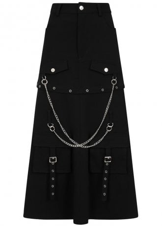 Banned Apparel Street Anarchy Maxi Skirt