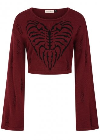Banned Apparel Torn Affection Jumper