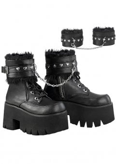 Ashes 57 Chained Platform Ankle Boot