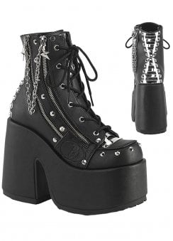 Camel 208 Chain Platform Ankle Boot
