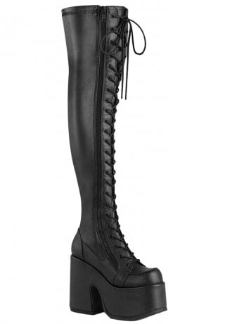 DemoniaCult Camel 300 Over The Knee Boot