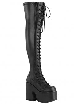 Camel 300WC Wide Calf Over The Knee Boot