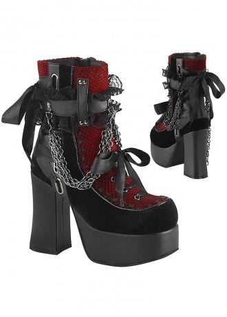 DemoniaCult Charade 110 Gothic Boot