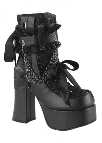 DemoniaCult Charade 110 Gothic Boot