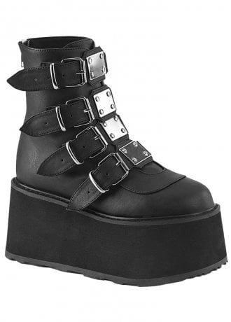 DemoniaCult Damned 105 Platform Ankle Boot
