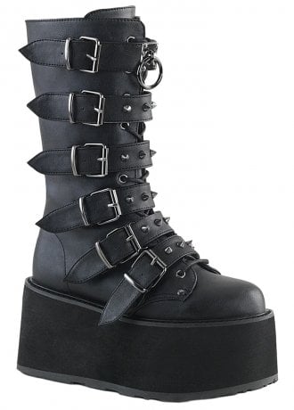 DemoniaCult Damned 225 Gothic Platform Boot