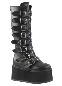 Damned 318 Knee High Platform Boot
