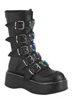 Emily 330 Heart Buckle Boot