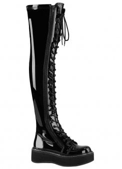 Emily 375 Patent Thigh High Boot