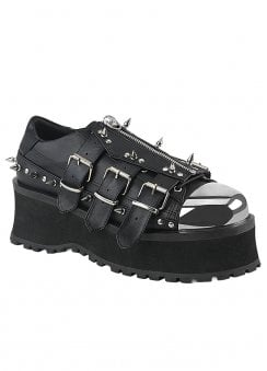 Gravedigger 03 Gothic Toe Cap Shoe