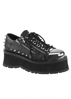 Gravedigger 04 Gothic Toe Cap Shoe