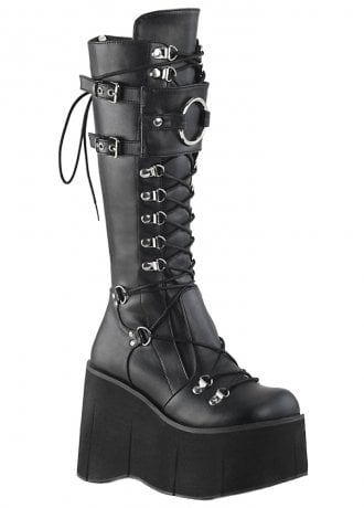 DemoniaCult Kera 200 Knee High Platform Boot