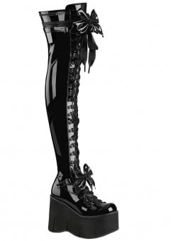 Kera 303 Patent Thigh High Boot