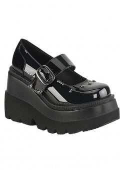 Shaker 23 Patent Wedge Shoe