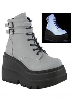 Shaker 52 Grey Wedge Boot