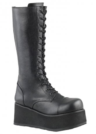 DemoniaCult Trashville 502 Knee High Boot