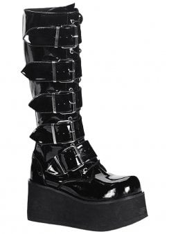 Trashville 518 Patent Boot