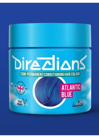 Directions Hair Colour Atlantic Blue Semi-Permanent Hair Dye