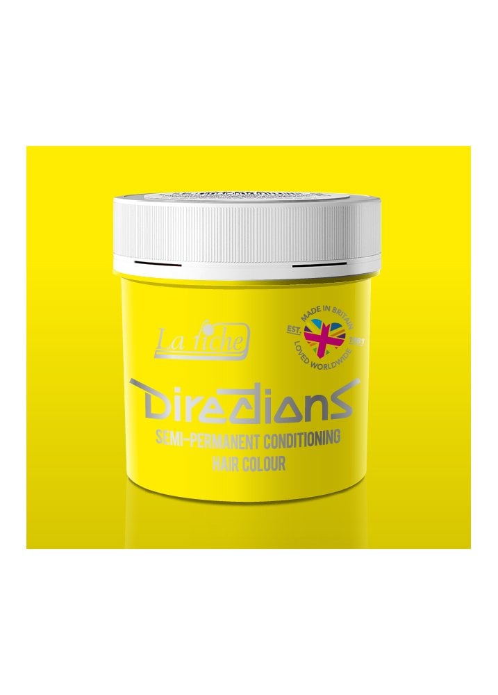 Directions Haartönung BRIGHT DAFFODIL - 2er Set, Semi-permanent, 88 Ml Pro Dose, Für Kräftige Farben