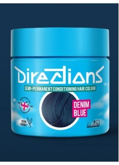 Denim Blue Semi-Permanent Hair Dye