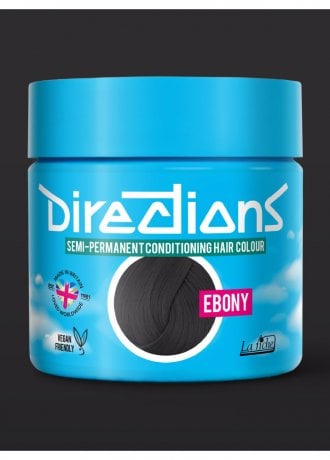 Directions Hair Colour Ebony Semi-Permanent Hair Dye