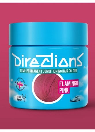 Directions Hair Colour Flamingo Pink Semi-Permanent Hair Dye