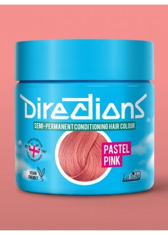 Directions Hair Colour Pastel Pink Semi-Permanent Hair Dye