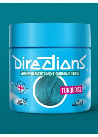 Directions Hair Colour Turquoise Semi-Permanent Hair Dye