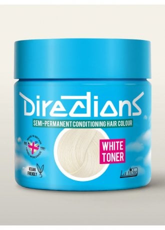 Directions Hair Colour White Toner Semi-Permanent Hair Dye