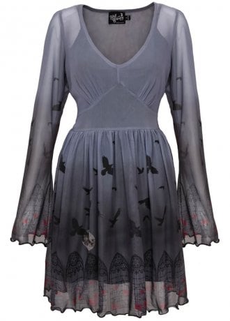 Ecclesia Mesh Mini Dress