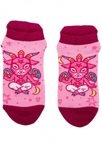 FootClothes Cute Baphomet Ankle Socks