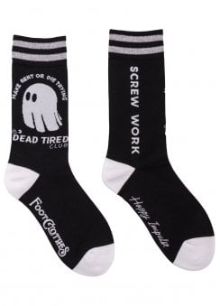 Dead Tired Crew Socks