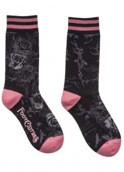 Eternal Roses Crew Socks