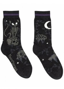 Meowmento Crew Socks