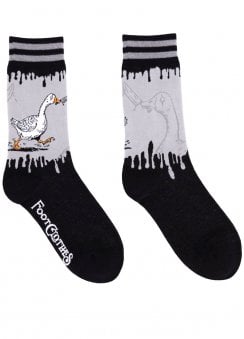 Not-So-Silly-Goose Crew Socks