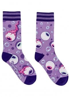 Peepers Eyeball Crew Socks