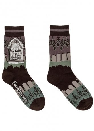 FootClothes Rest In Peace Crew Socks