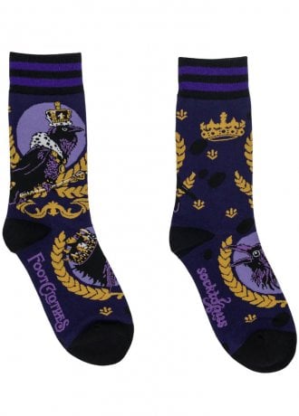 FootClothes Royal Ravens Crew Socks